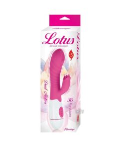 Lotus Sensual Massagers #5 Dual Stimulator Silicone Pink