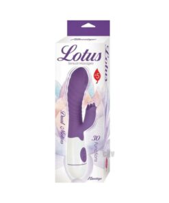 Lotus Sensual Massagers #5 Dual Stimulator Silicone Purple