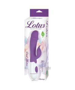 Lotus Sensual Massagers #6 Dual Stimulator Silicone Purple