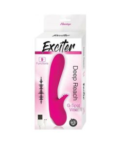 Exciter Deep Reach G-Spot Vibe Pink