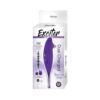 Exciter Suction Vibe Rechargeable Silicone Purple