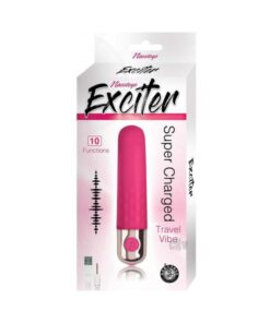 Exciter Travel Vibe Rechargeable Silicone Pink