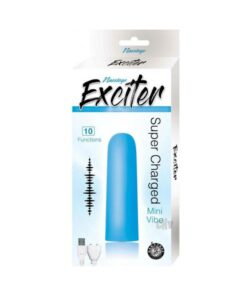 Exciter Mini Vibe Rechargeable Silicone Blue
