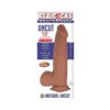 Realcocks Dual Layered Uncut Slider Thick Shaft 9.25 In. Brown
