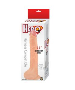 Hero Straight Cock 11 White