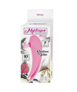 Mystique Vibe Massager Suction Pink