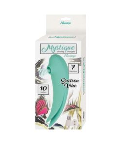 Mystique Vibe Massager Suction Aqua