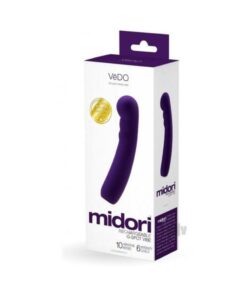 Vedo Midori Rechargeable G Spot Vibe - Deep Purple