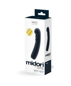 Vedo Midori Rechargeable G Spot Vibe - Just Black