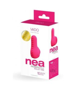 Vedo Nea Rechargeable Finger Vibe - Foxy Pink