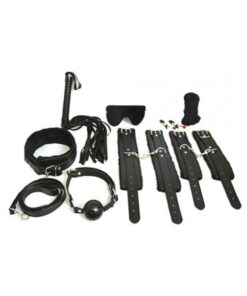 Everything Bondage 12 Piece Kit - Black
