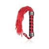 Ple'sur 15.5 In. Leather Flogger Red