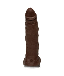 Jason Luv 10 inches Ultraskyn Cock Brown Dildo