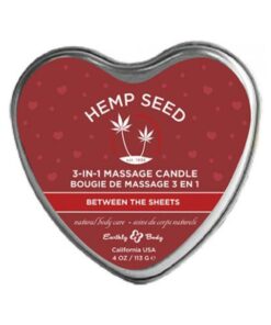 Eb Hemp Seed Candle Between The Sheet 4 Oz.