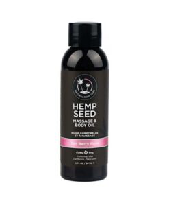 Earthly Body Massage & Body Oil - 2 Oz Zen Berry Rose