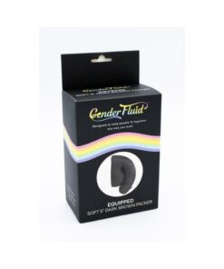 Gender Fluid Equipped Soft Packer 5 In. Dark Brown