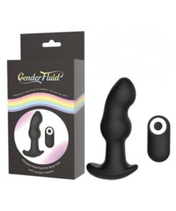 Gender Fluid Frission Anal Vibe W/remote - Black