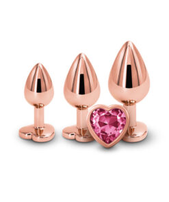 Rear Assets 3-piece Trainer Kit Rose Gold Pink Heart