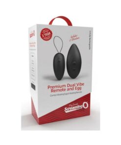 Premium Dual Vibe Remote And Egg Black