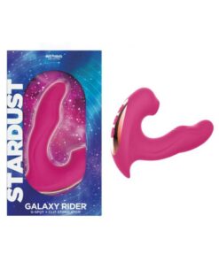Stardust Galaxy Rider Suction Dual Stimulator Pink
