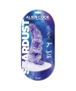Stardust Alien Cock Purple/white