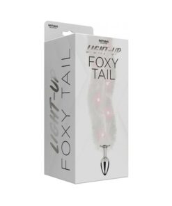 Foxy Tail Butt Plug White