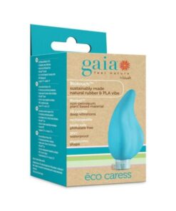 Gaia Eco Caress Bullet And Sleeve Aqua