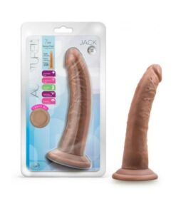 Au Naturel Jack Dildo 7 In. Mocha