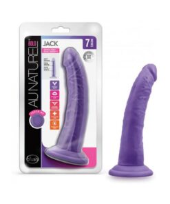 Au Naturel Bold Jack Dildo 7 In. Purple