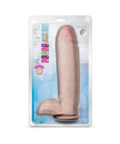 Au Naturel Huge Dildo 10 In. Vanilla