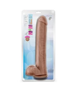 Au Naturel Daddy Dildo 14 In. Mocha