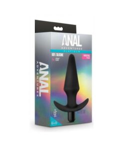 Anal Adv Platinum Silicone Vibe Plug