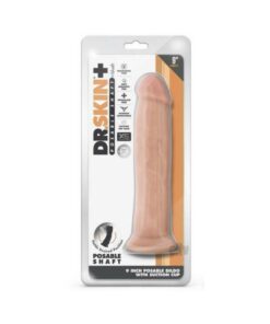Dr Skin Plus Thick Pose Dildo 9 Vanilla