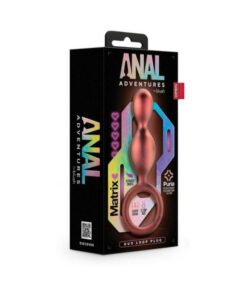 Anal Adv Matrix Duo Loop Plug Copper