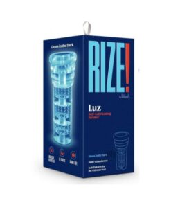 Rize Luz Self Lube Stroker Clear