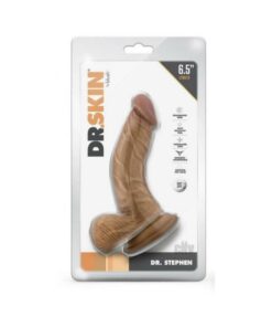 Dr Skin Dr Stephen 6.5 Dildo Balls Tan