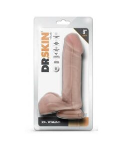 Dr Skin Dr William 8 Dildo Balls Beige