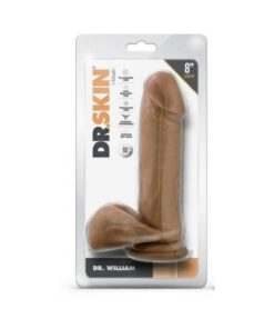 Dr Skin Dr William 8 Dildo Balls Tan