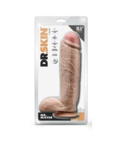 Dr Skin Mr Mister 10.5 Dildo Balls Beige
