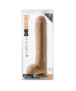 Dr Skin Dr Michael 14 Dildo Balls Tan