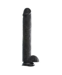 A&e Dark Rider 15 In. Dildo Black