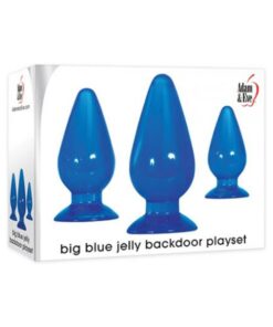 A&e Big Blue Jelly Backdoor Playset 3-pieces Blue