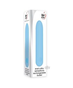 A&e Eve's Silky Sensations Rechargeable Bullet Blue