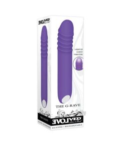 Evolved The G-rave Light-up Vibrator Purple