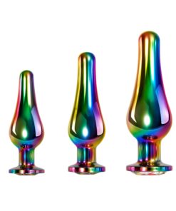 Evolved Rainbow Metal Plug Set