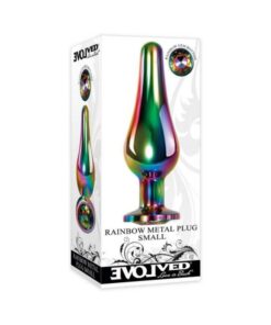 Evolved Rainbow Metal Plug Small