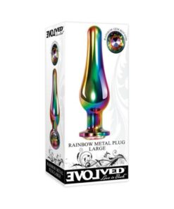 Evolved Rainbow Metal Plug Large