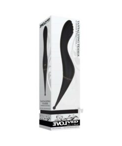 Evolved Tantalizing Teaser Rechargeable Silicone Black