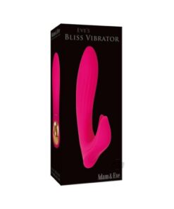 A&e Eve's Bliss Vibrator Rechargeable Silicone Pink
