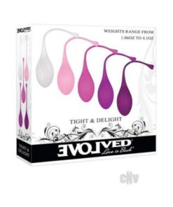 Evolved Tight & Delight Kegel Set Of 5 Silicone